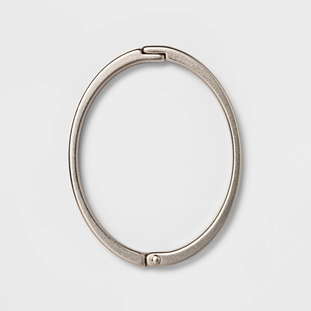 Rust Proof Oval Shower Ring Nickel - Threshold™ - Bellso